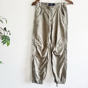 Hollister olive joggers XXS short